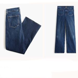 J. Crew Full Length Wide Leg patch pocket 29P